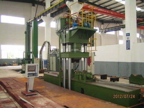 500 टन हाइड्रोलिक स्ट्रेटनिंग मशीन 4 कॉलम टाइप प्रेस मशीन बेंड स्टील पाइप