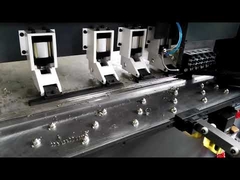 वर्टिकल टाइप स्टेनलेस स्टील सीएनसी वी ग्रूवर मशीन